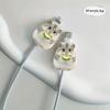 4PCS Cute Hamster Data Cable Protector with Cucumber, Anti-Breakage, Type-C Phone Cable Protector, Beautiful And Durable