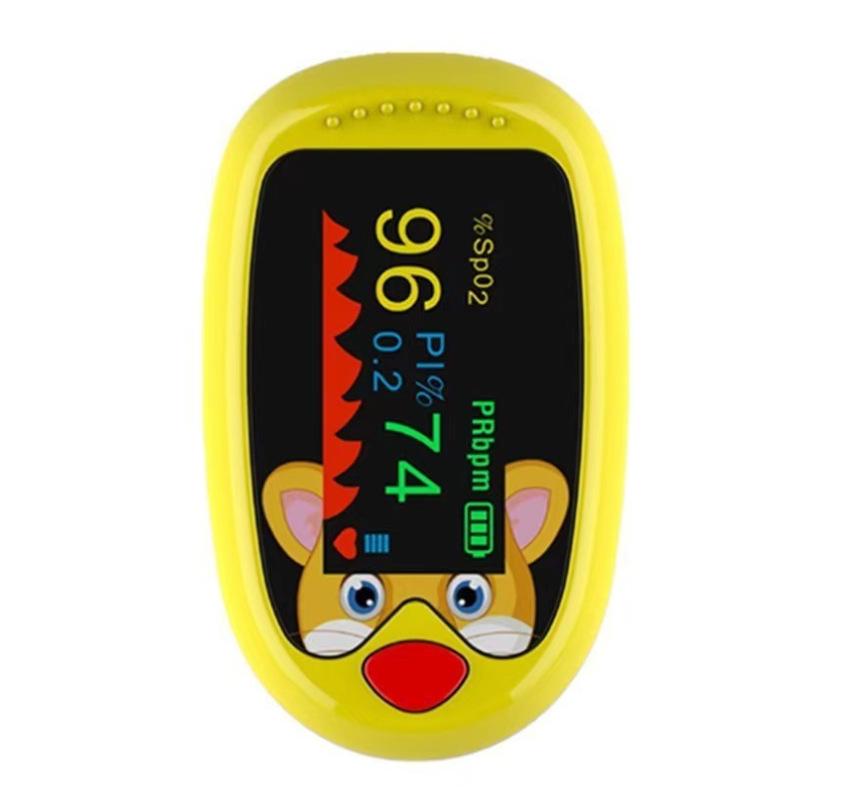 Children's Bluetooth Pulse Oximeter Finger Clip - Heart Rate & Oxygen Monitor, In Stock