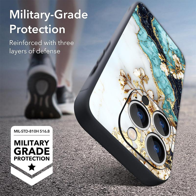 Luxury Sandstone Marble Pattern Case For iPhone 16 Pro Max Magnetic For Magsafe Soft Cover For iPhone 17 15 14 13 Pro Max 17E 16E