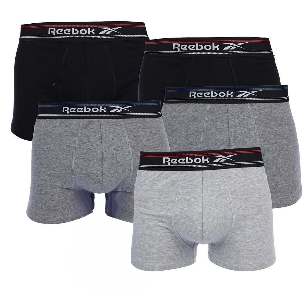 Reebok Herren Sport Boxershorts (Packung mit 5)