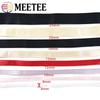 Meetee 5 Meter Elastische Banden voor BH-bandjes 6-25 mm Stretch Rubber Schouderband Ondergoed Veerband Naaibenodigdheden