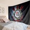 1PC Corinthians Football Club Crest Tapestry Hanging for Bedroom,Livingroom, Playroom,Decor Art Room Wall Tapestry Holiday and Birthday Gifts