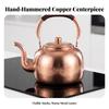 Copper Kettle Large Capacity Cookware Traditional for Kitchen, Home Cooks