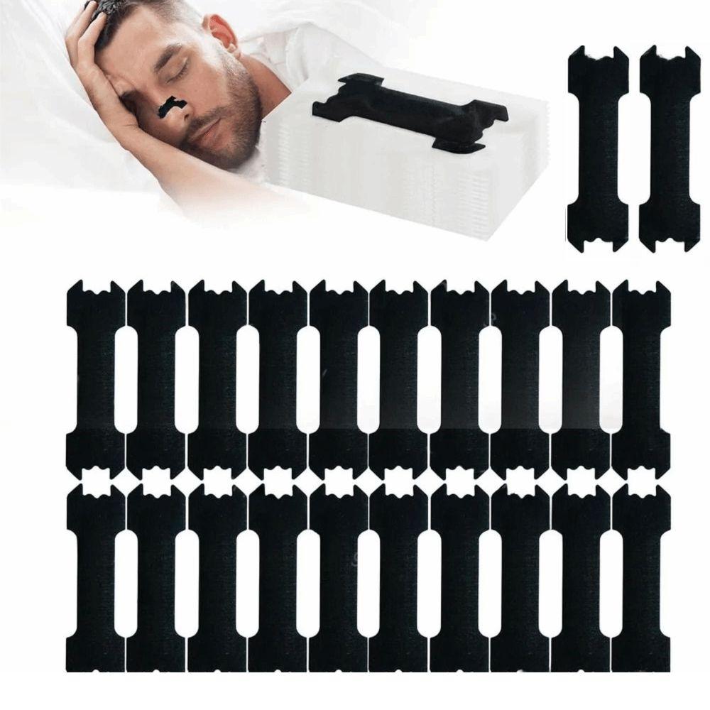 30 Stück Hypoallergene Nasenstreifen Atmungsaktiver Anti-Schnarch-Aufkleber Atem Nasenstreifen Männer & Frauen