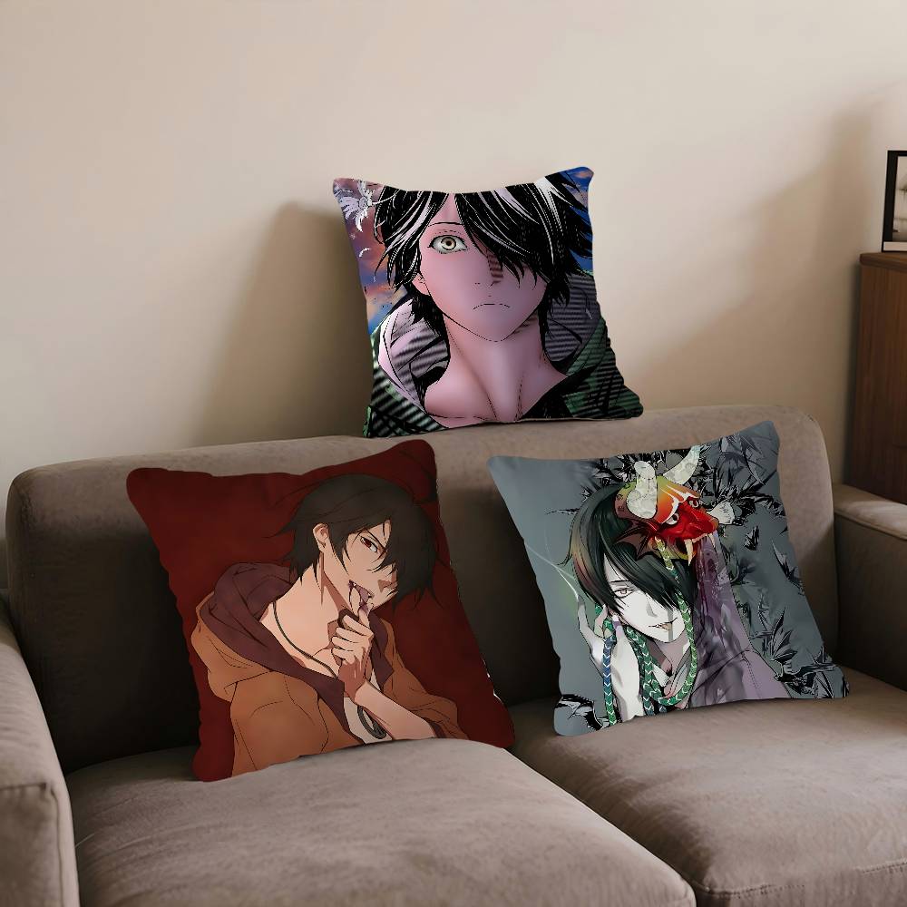 Araragi K-Koyomi Kissenbezug Kissenbezug Wohnzimmer Sofa Heimdekor Kundenspezifisch