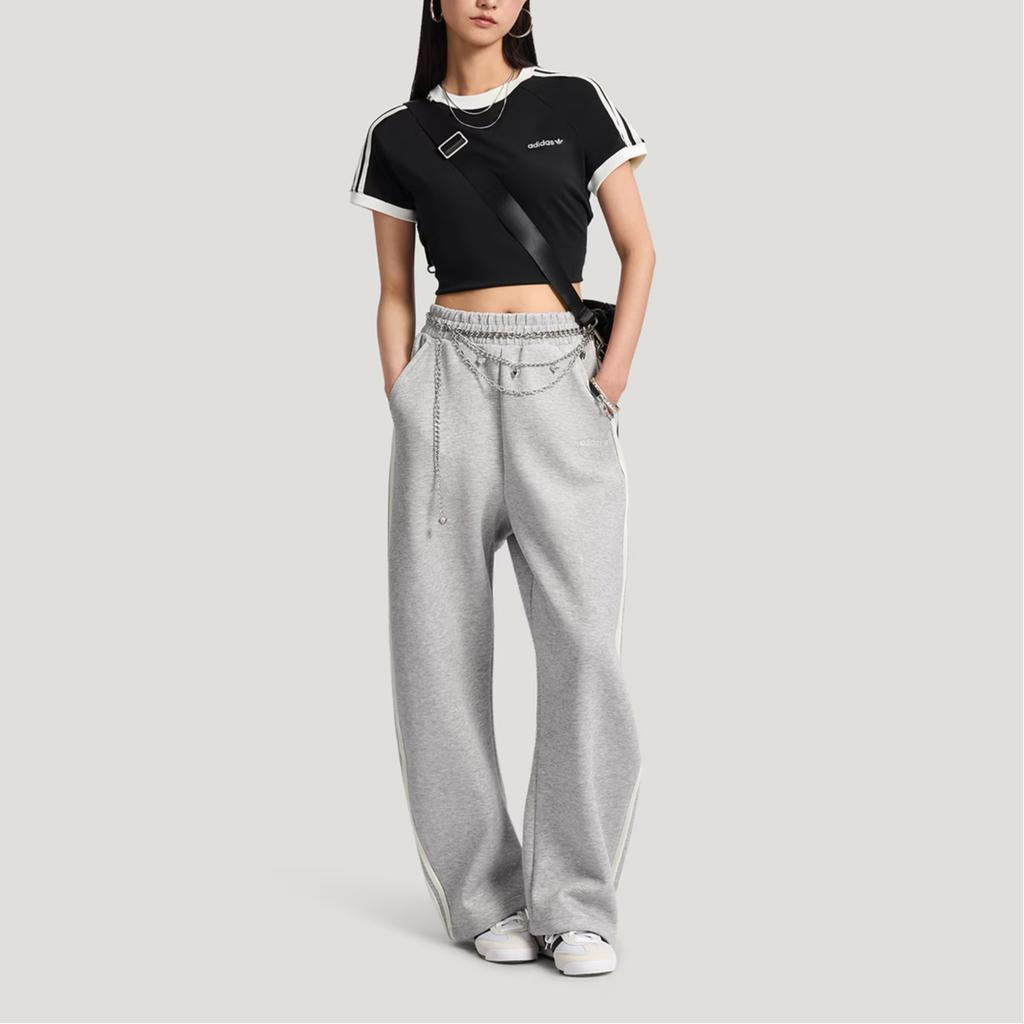 Adidas Originals Short Sleeve Sports Knit T-Shirt Women tops KX7969