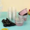 20 Set Aluminum Foil Cake Cups Mini Cake Pans Disposable Baking Mold For Mousse Pudding Portion Baking Tray