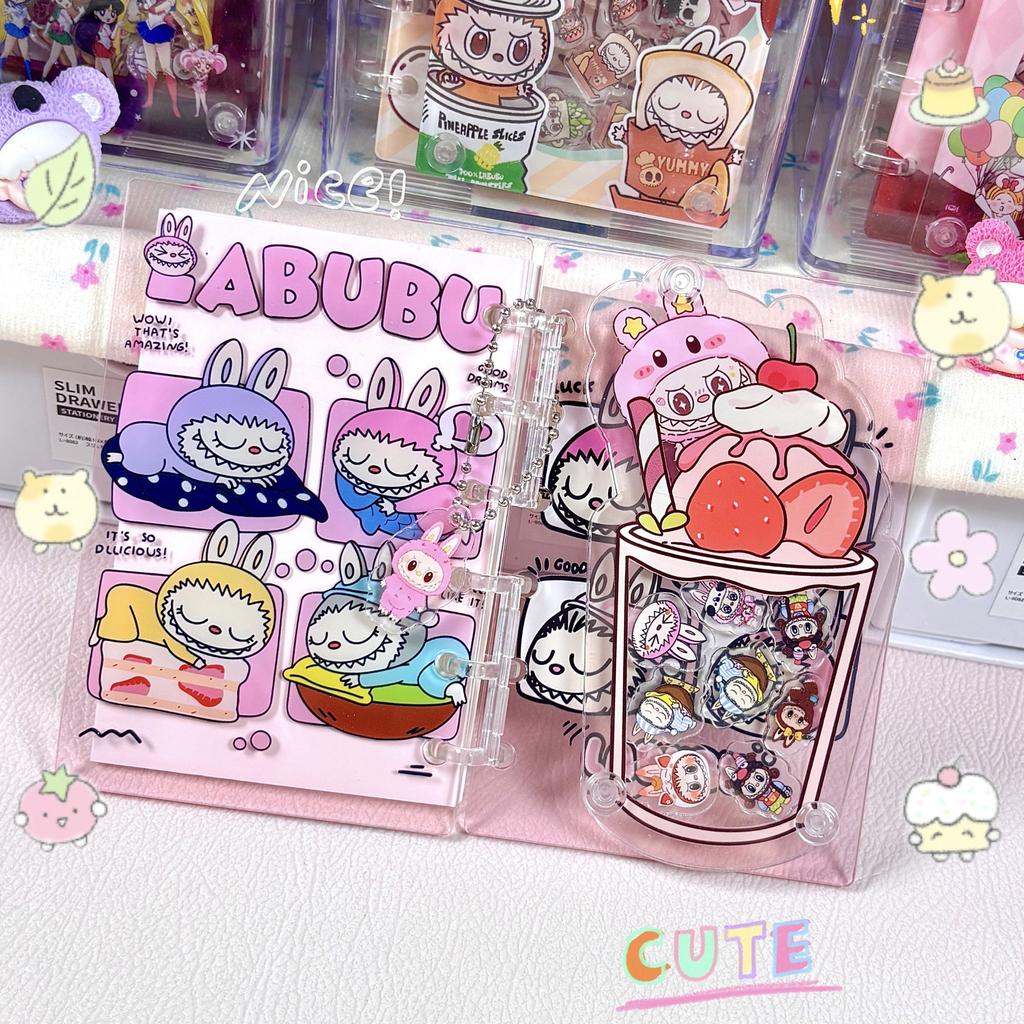 Shake Music Book Acrylic Loose-leaf Book A7 Notepad Hand Account Cartoon Cute DIY Creative Shake Book