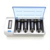 4 Slots LCD Display Battery Charger For Nimh Nicd AA/AAA/SC/C/D/9V Rechargeable Battery