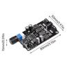 High fidelitys Double Channel Audios Amplifier Board Wireless Auxs 3.5mm Input Compactly Design For Home Theater Systems