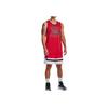 Under Armour Reversible Sports Running Fitness Training Letter Logo Print Breathable Round Neck Sleeveless Basketball Vest Men Tops Red 1377310-600