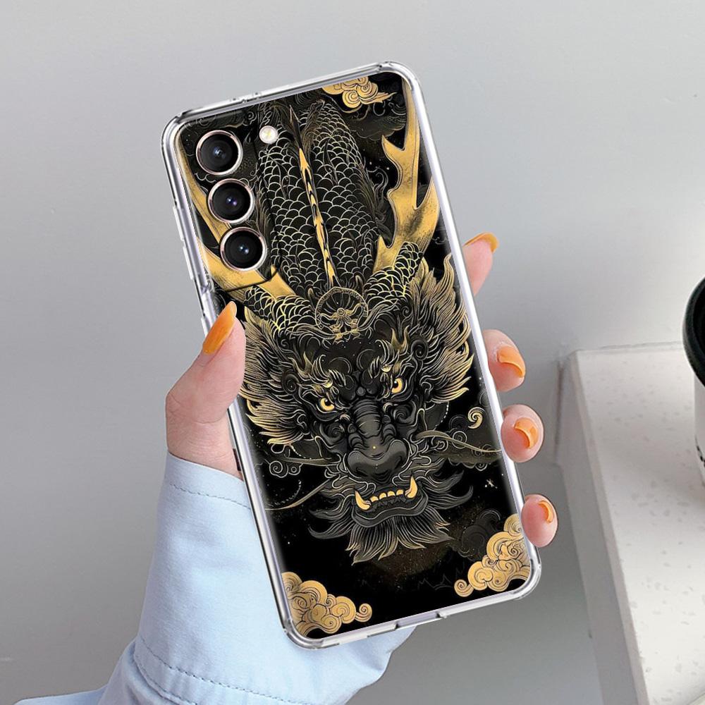 Handyhülle für Samsung Galaxy S26 S25 S24 S23 S22 Ultra S20 S21 FE 5G Plus Weiche Klare Hülle Cooles Tier Tiger Löwe