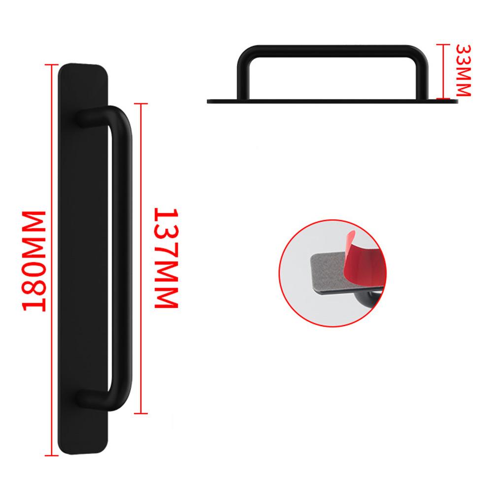 Mânere uși de hambar Tragere uși glisante de balcon Mâner de poartă rezistentă din aliaj de aluminiu Butoane dulap pentru ferestre Feronerie pentru mobilier
