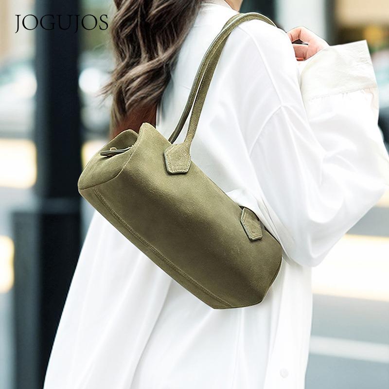 New high-end baguette bag fashionable leather women's bag casual versatile underarm bag women's handbag commuting