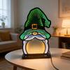 Y5GD LED Light Gnomes Traditional Ornament St. Patrick PVC Texture Perfect for Creating Festival Atmospheres