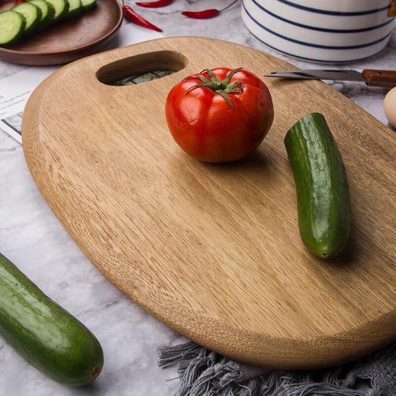 Kitchen Cutting Board Wood Chopping Board Meat Fruit Vegetable Cutting Board Bread Cheese Food Serving Tray Kitchen Accessories
