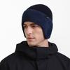 Knitted Cap Men's Winter Velvet Warm Cap Thick Cold-Resistant Riding Wool Cap