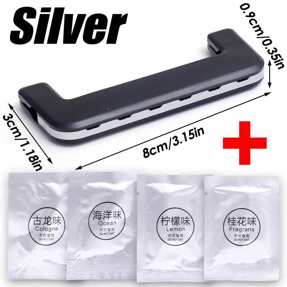 Auto Aromatherapie Clip Dufttabletten Set Auto Luftauslass Windrichtungs-Paddel Versteckter Duftclip Feste Aromatherapie Streifen