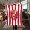Girona FC  FlAannel Blanket, High quality Comfortable for All Seasons, Home Decor, Warmth and Comfort