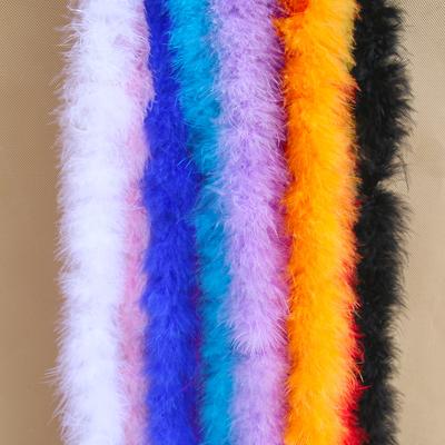 Colorful Flat Feather Strips Turkey Tops Diy Handmade Christmas Gifts Crafts Decoration Materials