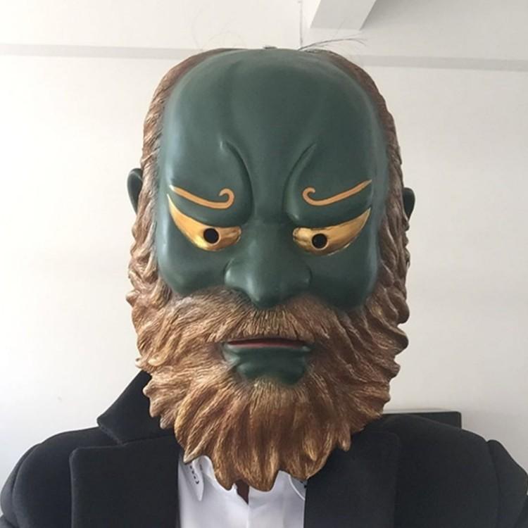 Einzigartige Harzgefertigte Affenkönig Sun Wukong Maske für Halloween-Party oder Cosplay-Veranstaltungen
