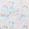 20pcs/Pac 33*33cm 2-Ply Disposable Party Napkin Floral Pattern