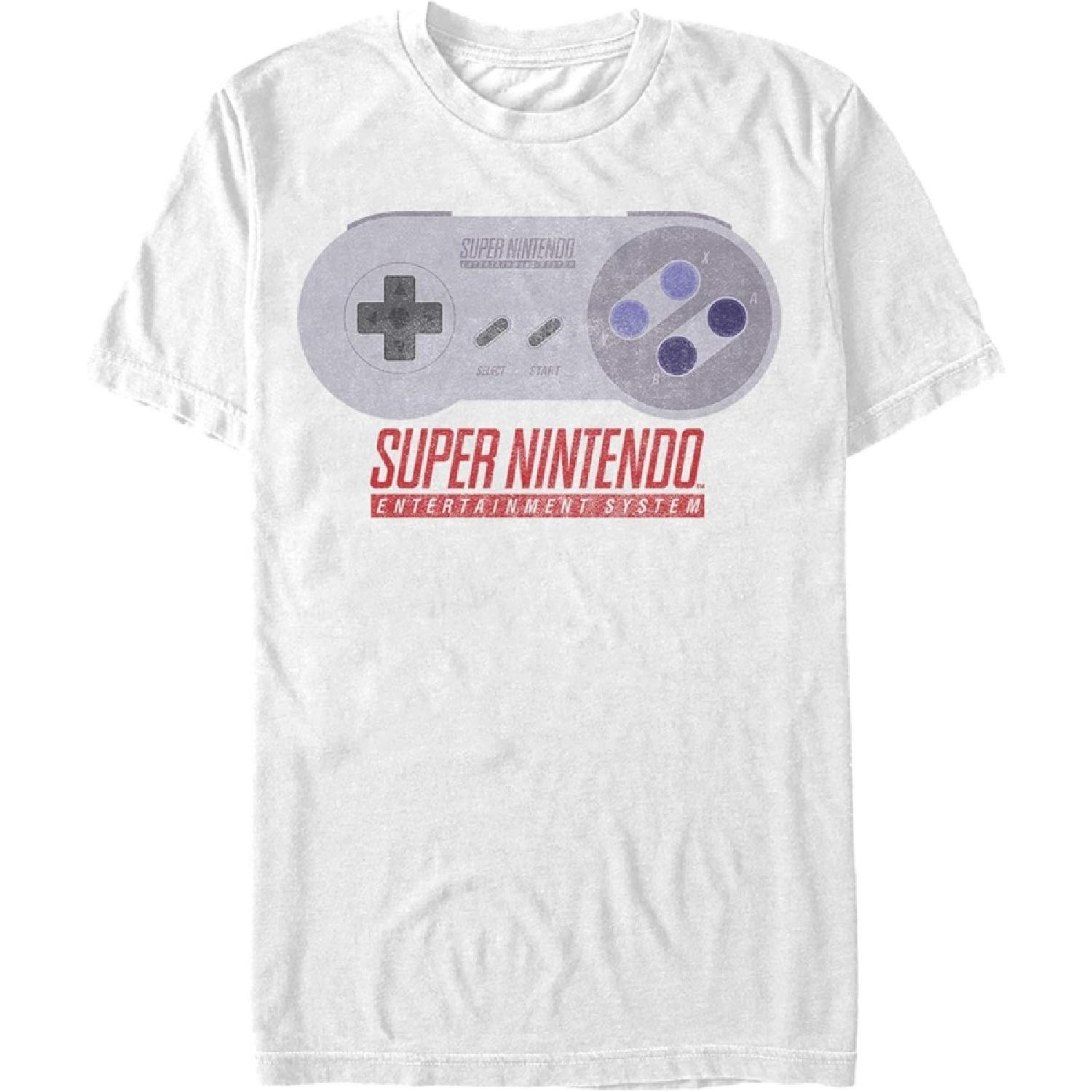 Мужская футболка Fifth Sun с принтом контроллера SNES от Nintendo S