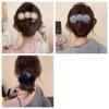 Women’s Fuzzy Claw Hair Clip - Plush, Small Size for Bangs & Braids, Internet Celebrity Style
