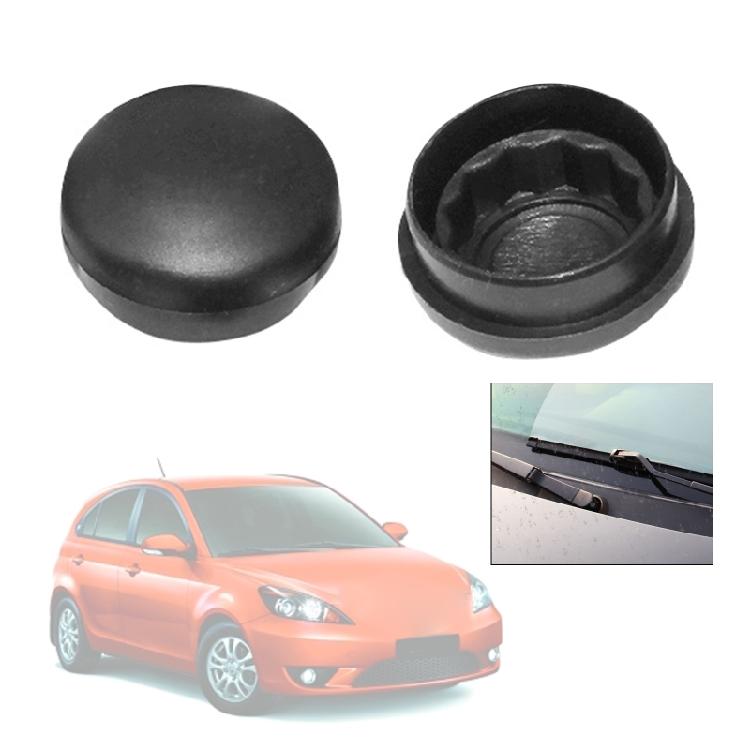 2Pcs Car Parts Wiper Arm Nut Cover Bolt Covers for B5 B6 B7 Golf MK4 MK5 MK6 MK7