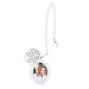 Antique Photo Chain Charm Graduation Cap Tassel Memorial Photo Charm Oval for Cap and Gown Ceremony Charm Easy To Use