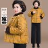 Stilvolle Winter-Baumwolljacke 2025 für Frauen mittleren Alters und ältere Frauen - Neuer chinesischer Stil, Modisch und Warm.