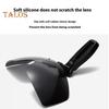 Polarized Clip Sunglasses for Men Women Frameless Flip Up One Piece Shield Lens UV Protection Glasses for Fishing Cycling Driving Running Climbing