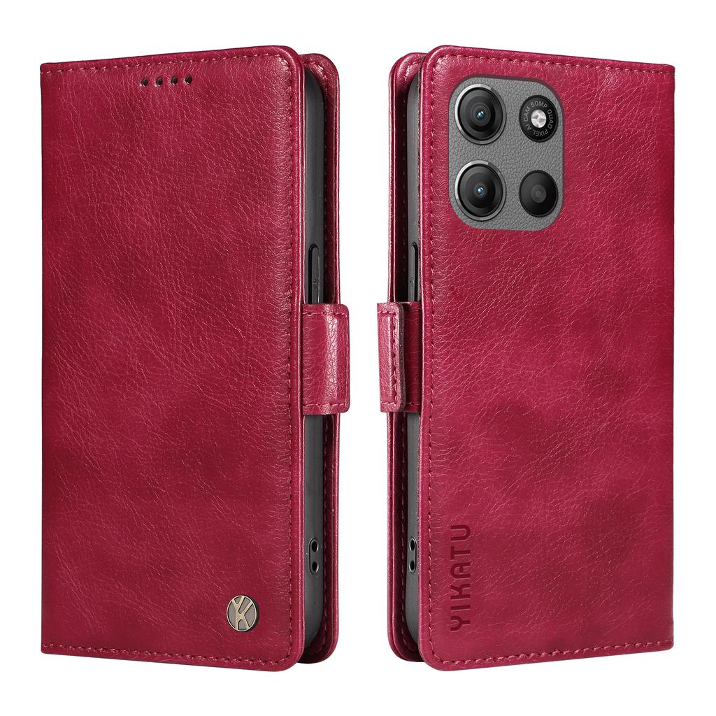 Magnetic Leather Wallet Case for Moto G04 G05 G14 G15 G24 G32 G34 G35 G45 G54 G55 G56 G75 G84 G85 G86 Edge 50 60 Neo Luxury Case