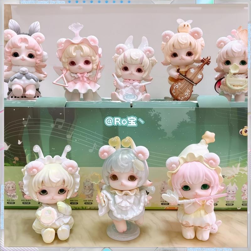 Pinyun Genuine MiJuan Insect Music Blind Box Trendy Cute Doll Handmade Desktop Ornament Ideal Female Birthday Gift