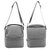 7L Portable Double Layers Insulated Bento Bag Lunchbox Tote for School Office Picnic