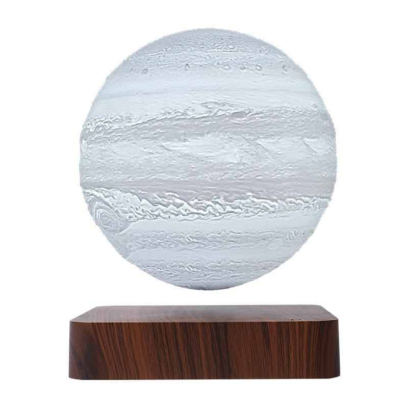 Desk lamp, ambient bedside night light, magnetic levitation moon lamp, festival LED light, gift