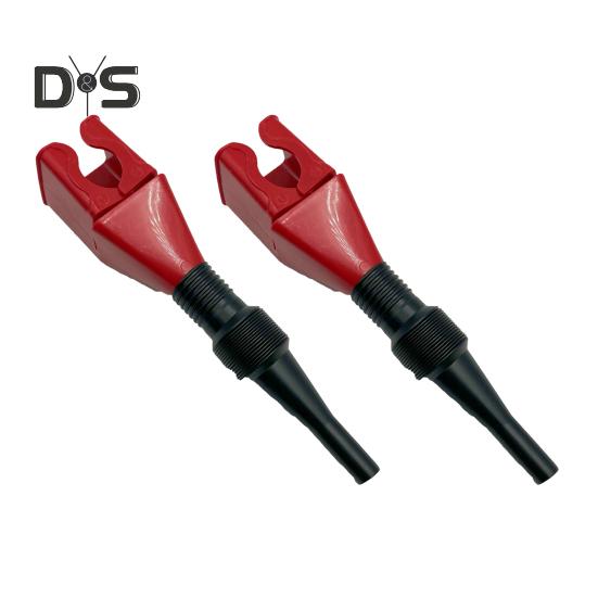 

2 шт. Гибкий инструмент для слива, воронка с защелкой, широкое горлышко, воронка для заправки, портативная воронка с пряжкой, универсальная воронка с пряжкой, простой в использовании инструмент для перекачки жидкости красный