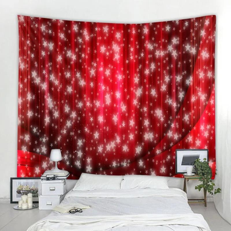 Украшение на рождественскую елку Гостиная Спальня Дом Настенный декор Гобелен 100x75cm — фото 11