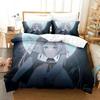 3D Print Anime New Frieren Printed Bed Set Duvet Cover Pillowcase Bedding Set Bed Linen Sheet Quilt Cover Full Queen King Size
