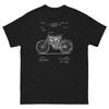 1901 Motocykl Patent USA Vintage Unisex Klasyczny T-shirt