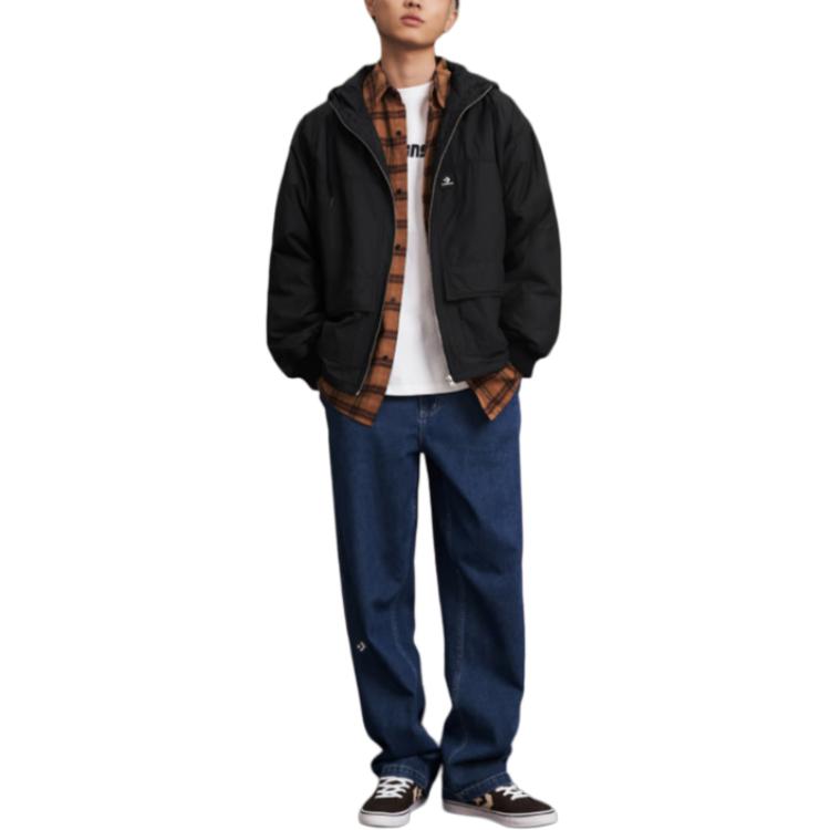 Converse Puffer Jacket Men's Black 10026006-A01
