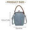 Women Shoulder Bag Kiss Lock Crossbody Bag Commuting Bag Fashion Handbag Stylish Top Handle Bag Bag Phone Bag 547A