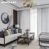 1 Stück NAPEARL Moderner Weicher Tüll Transparent Vorhang Einfarbige Fensterabschirmung für Wohnzimmer Schlafzimmer Heimdekoration