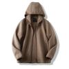 Men's High-Quality Thick Winter Velvet Hooded Jacket
