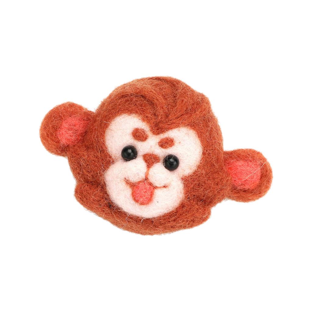 Needle Felting Kits Lovely Animal Brooch Wool Felting Needle Hobby Kits Needle Felting Starter Kits for Woman Girls