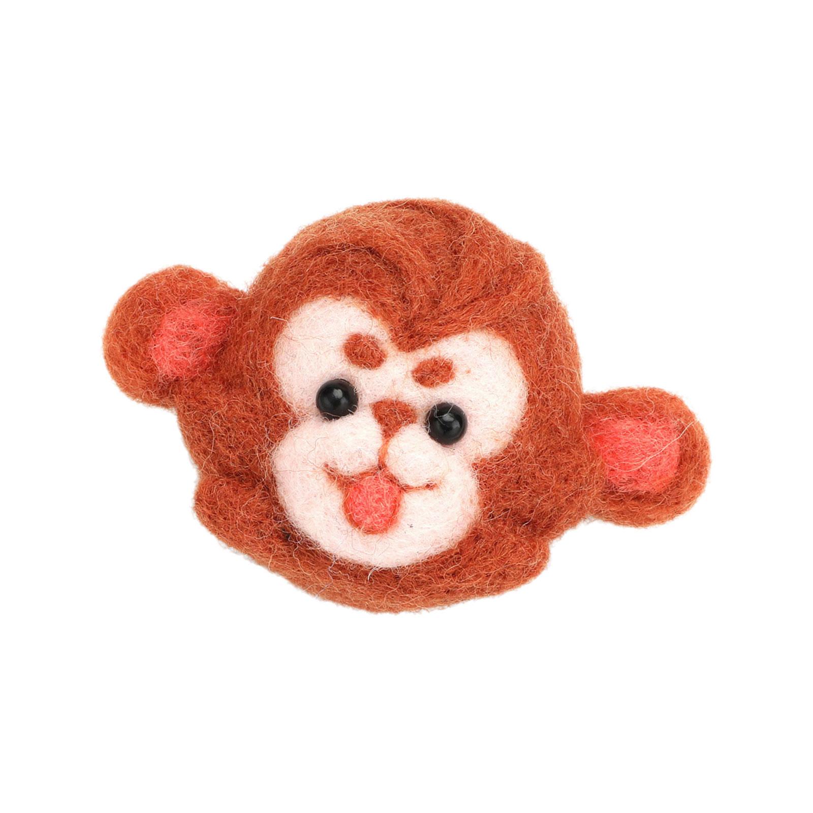 

Наборы для сухого валяния Милые броши с животными Игла для валяния из шерсти Наборы для хобби Наборы для начинающих для женщин и девушек B