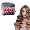 Heated Electric 10pcs Roller Extra Thick Hair Curler Thermostat Ion Hot Dry Wet