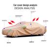 Thickened Oxford Car Cover: Full Protection & Heat Insulation with Cotton Layer