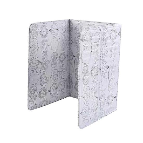 3 Sided Splatter Guard Foldable Grease Splatter Screen Aluminum Foil Oil Splash Guard Protects Stove from Food Splatter for Stove Top Frying Pan