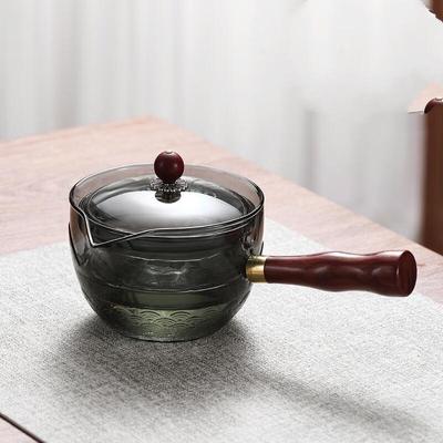 Shangqi Rotating Glass Infuser Teapot